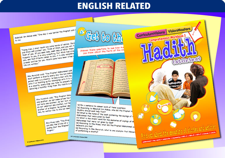 Curriculum Visions teacher islam islamic muslim religion religious comprehension activity resource