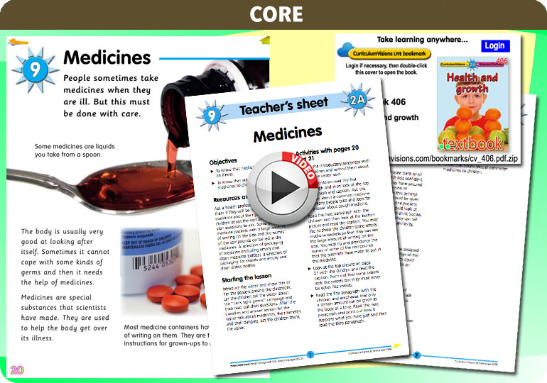 Curriculum Visions teacher health and growth resource