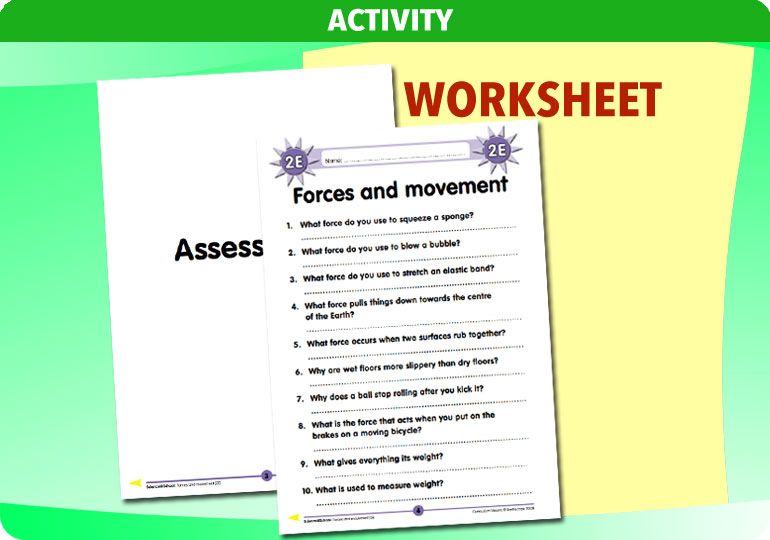 Curriculum Visions teacher forces and movement resource