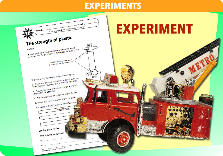 Curriculum Visions teacher properties of materials resource