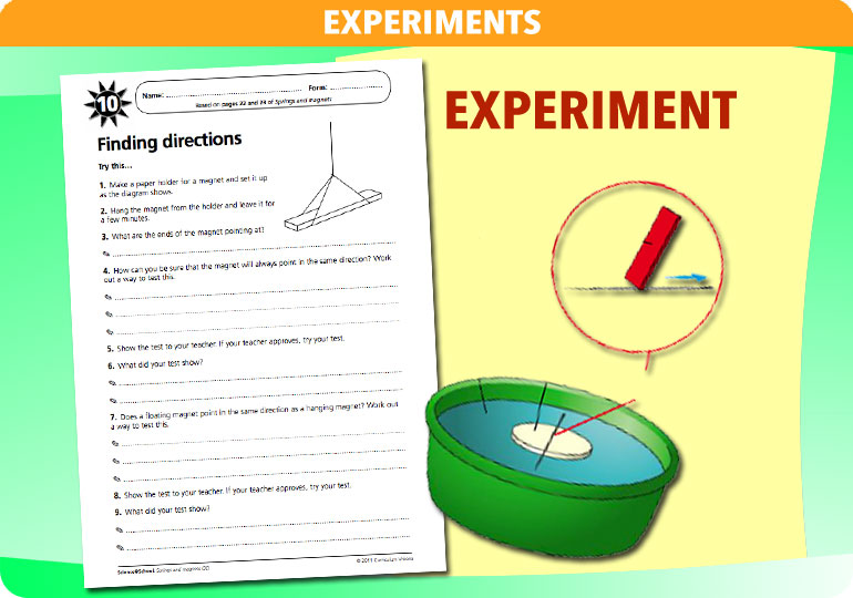 Curriculum Visions teacher magnets and springs resource