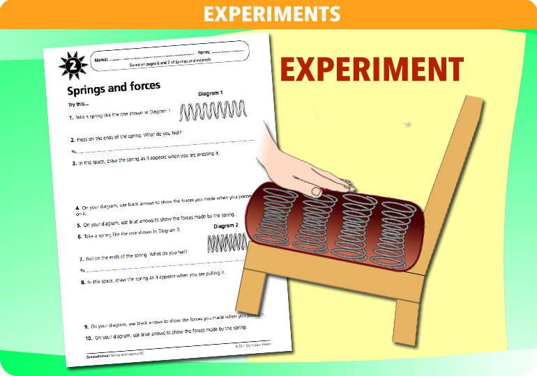 Curriculum Visions teacher magnets and springs resource