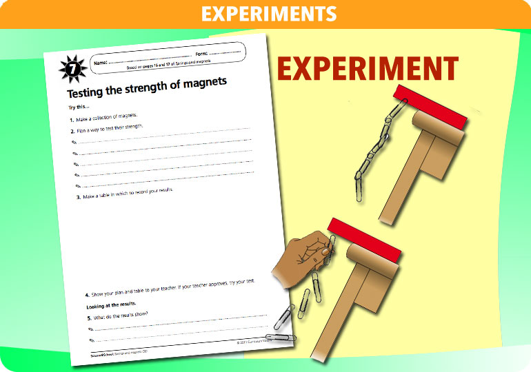 Curriculum Visions teacher magnets and springs resource