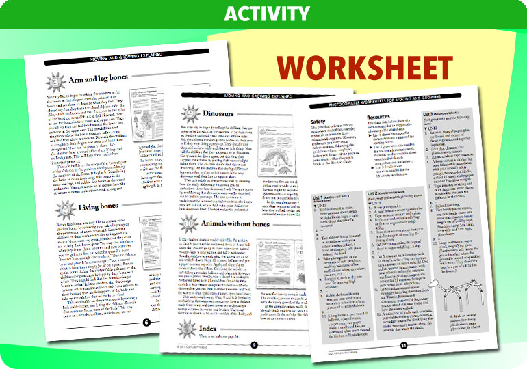 Curriculum Visions teacher moving and growing resource