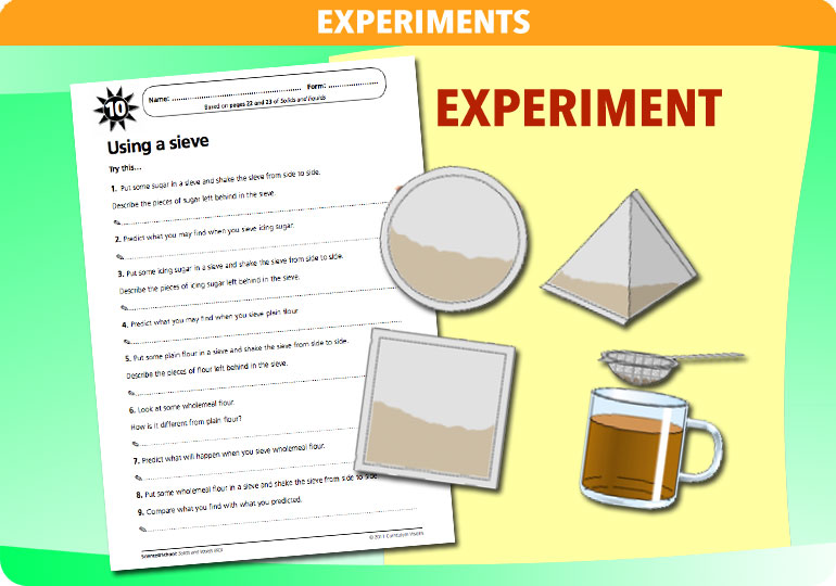 Curriculum Visions teacher solids and liquids resource