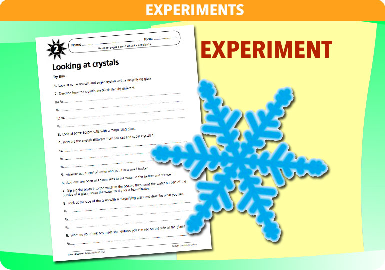 Curriculum Visions teacher solids and liquids resource