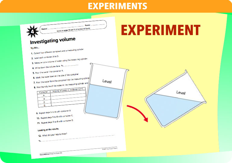 Curriculum Visions teacher solids and liquids resource