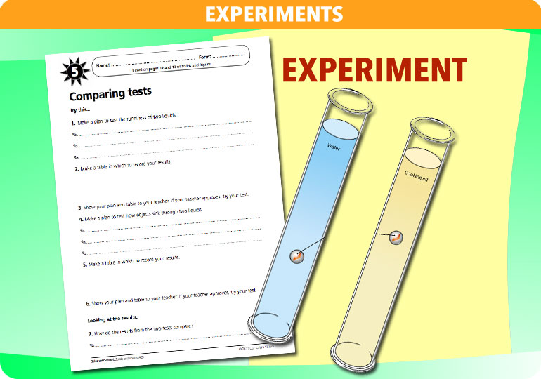 Curriculum Visions teacher solids and liquids resource