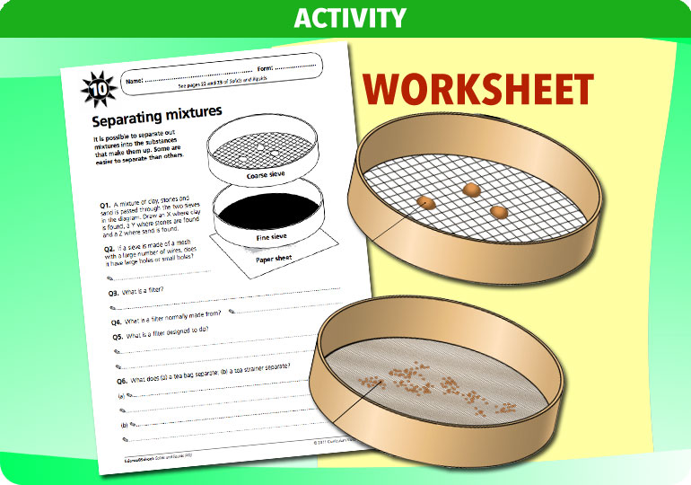 Curriculum Visions teacher solids and liquids resource