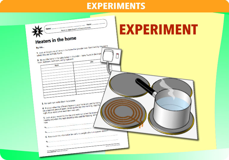 Curriculum Visions teacher simple electricity resource