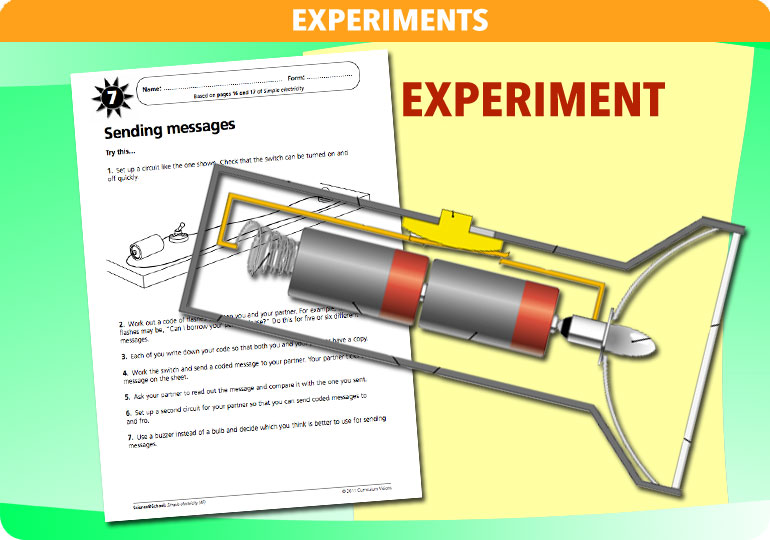 Curriculum Visions teacher simple electricity resource