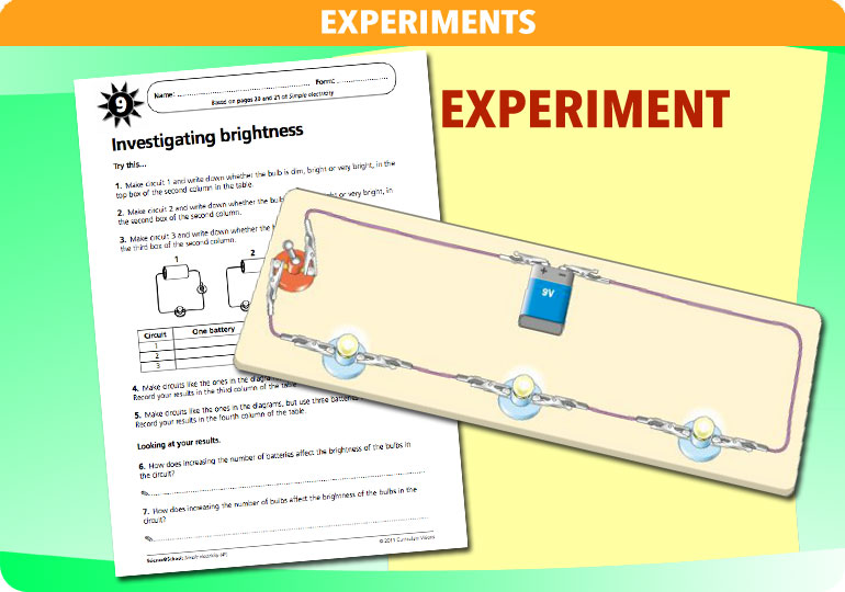 Curriculum Visions teacher simple electricity resource