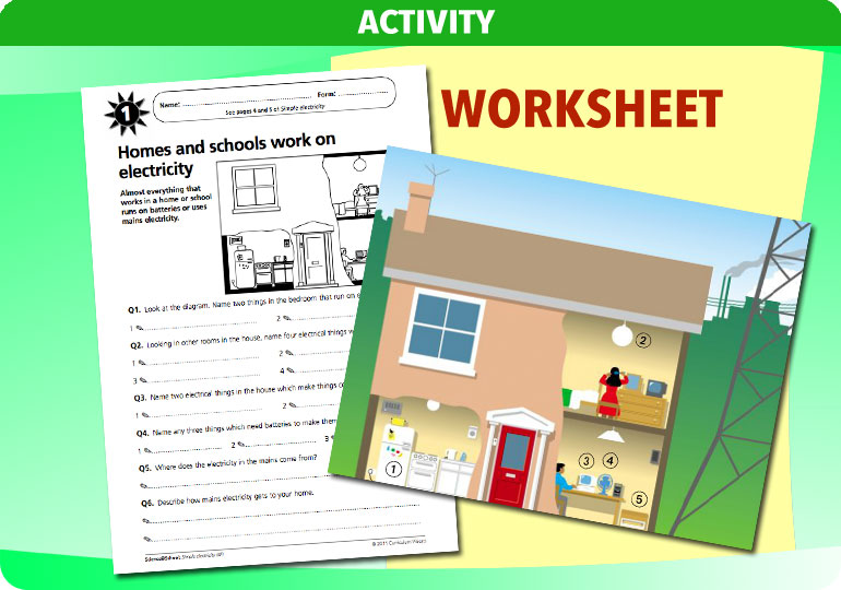 Curriculum Visions teacher simple electricity resource