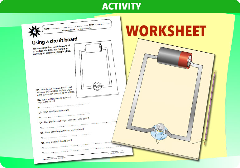 Curriculum Visions teacher simple electricity resource