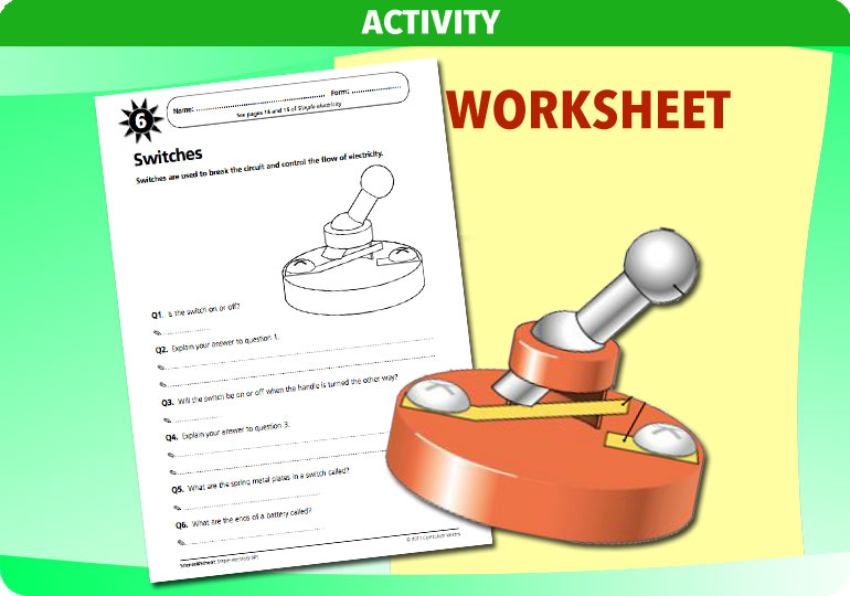 Curriculum Visions teacher simple electricity resource