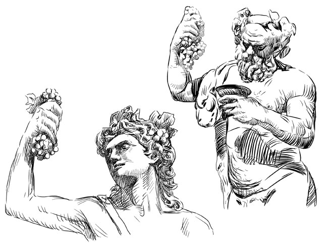 Who Was Dionysus Dionysus Was The God Of Harvest And Merrymaking He Was Con...