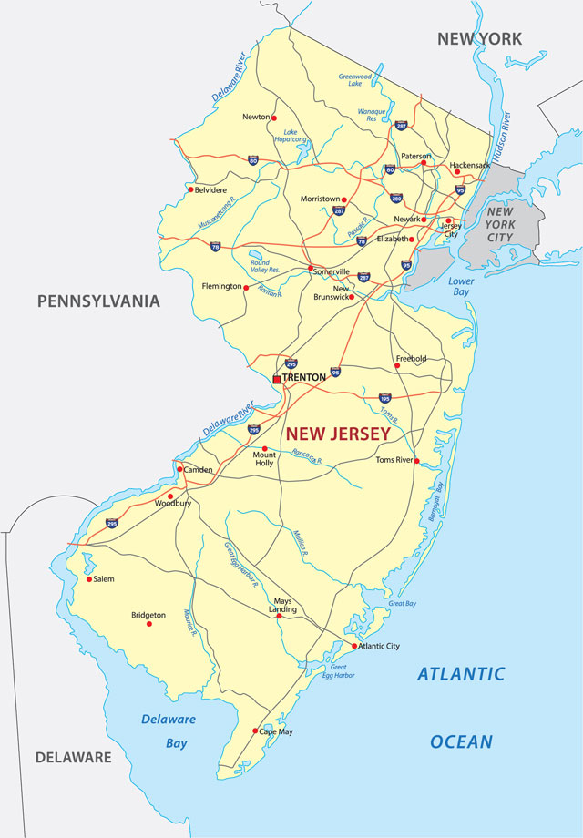 What is New Jersey? New Jersey - The Garden State - is one of the Mid ...